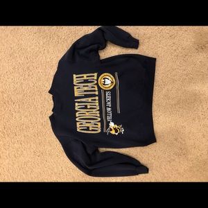 Vintage Georgia Tech crewneck sweater.